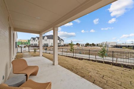 New construction Townhouse house 13821 Carnegie Dr, Fort Worth, TX 76008 null- photo 31 31