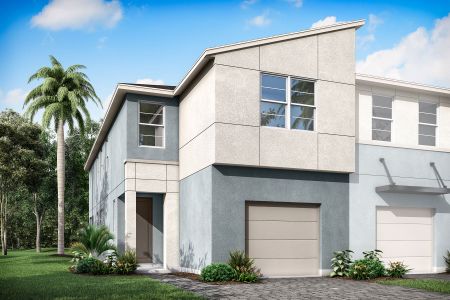 New construction Townhouse house 1158 Creek Valley Ct, Brandon, FL 33511 Ormond- photo 0