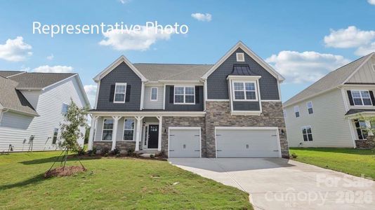 New construction Single-Family house 3055 Eclipse Ct, Indian Trail, NC 28079 plan Jasmine - image