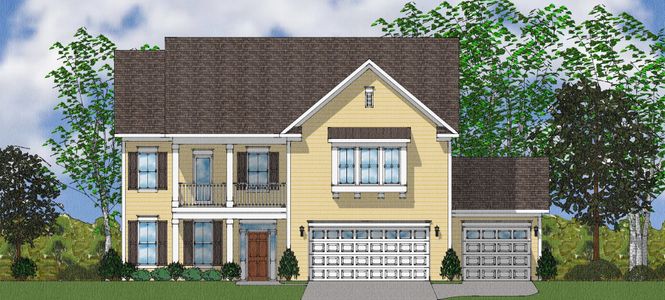 New construction Single-Family house 118 Rickys Path, Easley, SC 29642 plan Cushing II - image