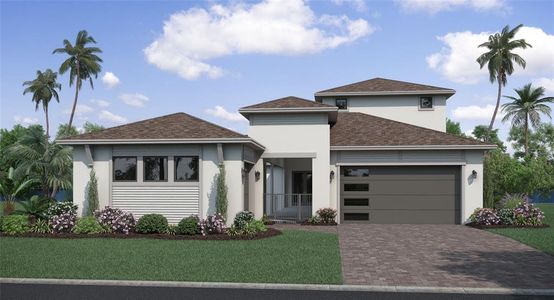 New construction Single-Family house 32298 Wetland Bird View, San Antonio, FL 33576 Osprey- photo 0