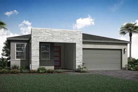 New construction Single-Family house 10960 Sw Orana Dr, Port St. Lucie, FL 34987 plan Cascades - image