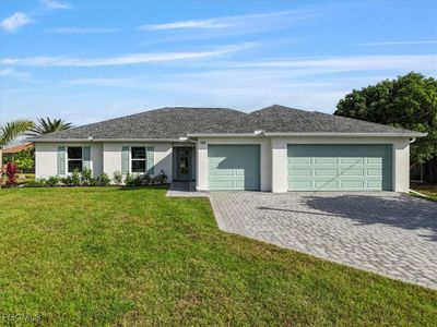 New construction Single-Family house 2203 Nw 9Th Ave, Cape Coral, FL 33993 plan The Paradise Cove - image