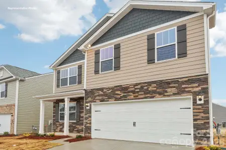 New construction Single-Family house 150 Early Bird Ln, Salisbury, NC 28147 plan Belhaven - image