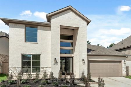 New construction Single-Family house 272 Warbler Song Dr, Willis, TX 77318 plan The Wallace - image