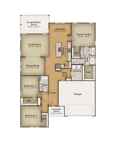 New construction Single-Family house 941 Rugby Ct, Myrtle Beach, SC 29579 plan The Seashore - image