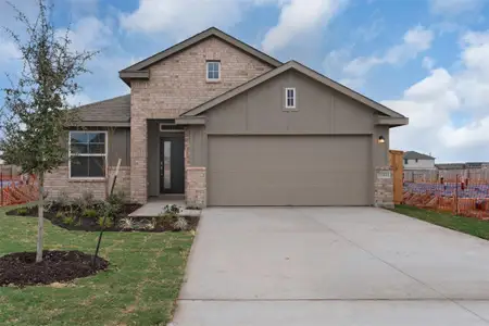 New construction Single-Family house 13721 Tucker Hedge Pass, Elgin, TX 78621 plan Gunther - image