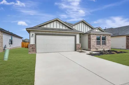 New construction Single-Family house 13619 Beebrush Saddle, San Antonio, TX 78253 plan Boone - 40' Smart Series - image