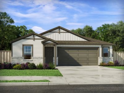 New construction Single-Family house 216 Honey Onyx Trl, Kyle, TX 78640 The Swenson (803)- photo 0