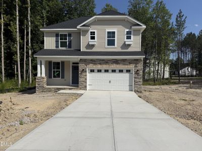 New construction Single-Family house 10416 Hamish Dr, Zebulon, NC 27597 plan Harper II - image