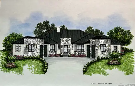 New construction Single-Family house 21310 Meditation Ln, San Antonio, TX 78257 - image