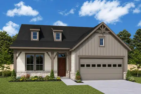 New construction Single-Family house 129 Pinyon Pine Dr, Bastrop, TX 78602 plan The Stratton - image