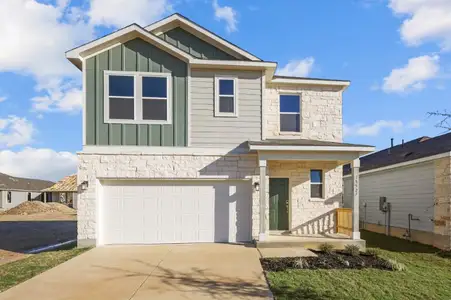 New construction Single-Family house 15416 Lonehollow Lk, San Antonio, TX 78253 plan Hawthorn - 1802 - image