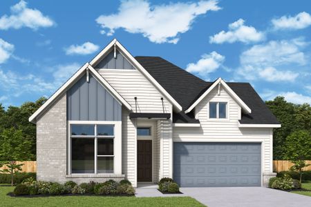 New construction Single-Family house Bartonville, TX 76226 plan The Harold - image