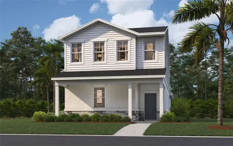 New construction Single-Family house 4678 Inner World Ln, Wesley Chapel, FL 33543 - image