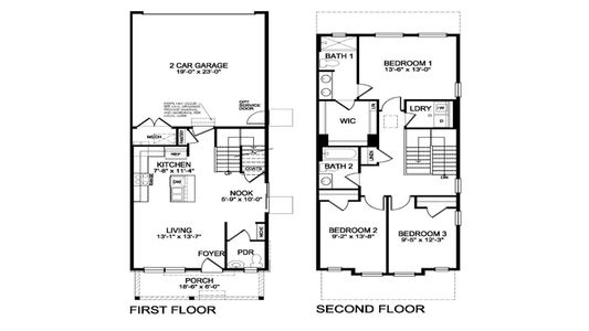 New construction Single-Family house 4749 Cauesson Ct, Johnstown, CO 80534 plan Melbourne - image