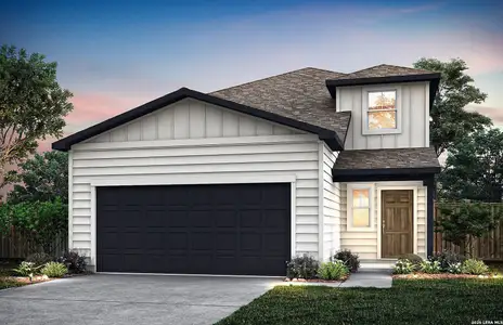 New construction Single-Family house 1238 Punta Mita St, Converse, TX 78109 plan Fentress - image