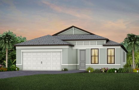 New construction Single-Family house 2820 Winding Creek Trl, North Port, FL 34289 plan Medina - image