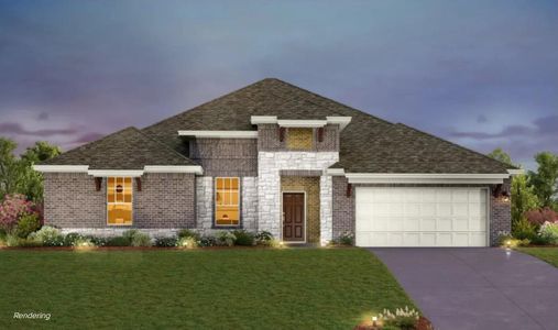 New construction Single-Family house 313 Knockout Rose Dr, San Marcos, TX 78666 plan Whitney - image