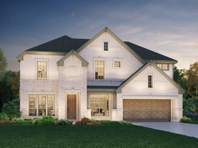 New construction Single-Family house 5233 Great Oaks Dr, Pearland, TX 77584 plan The Cardiff (5234) - image