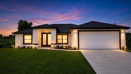 New construction Single-Family house 3205 12Th St Sw, Lehigh Acres, FL 33976 - image