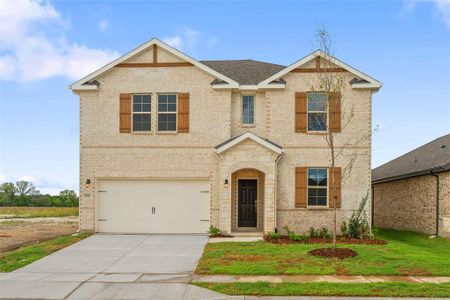 New construction Single-Family house 2620 Freeman St, Van Alstyne, TX 75495 Rainier- photo 0 0