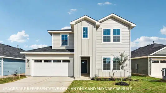 New construction Single-Family house 174  Ebbsfleet Dr, Uhland, TX 78640 plan The Naples - image