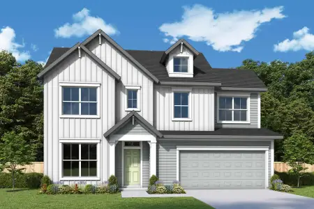 New construction Single-Family house 2512 Yellow Yucca Ln, Fort Worth, TX 76008 plan The Morley - image