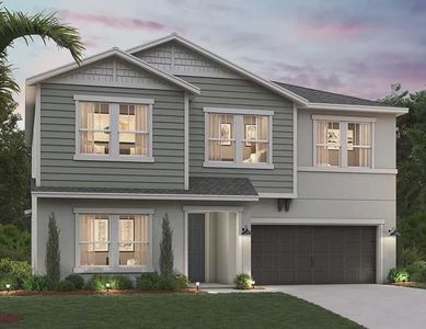 New construction Single-Family house 5366 Wolf Creek Dr, Apollo Beach, FL 33570 plan Windsor - image