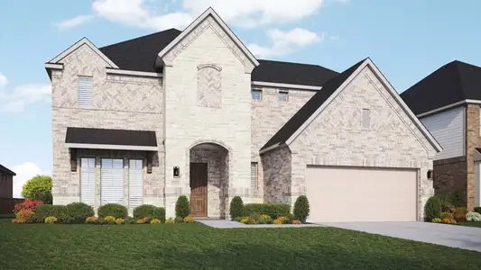 New construction Single-Family house 440 Fire Blade Dr, Aledo, TX 76008 plan Stanford - image