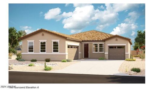 New construction Single-Family house 16372 W Avenida Del Sol, Surprise, AZ 85387 Townsend- photo 0