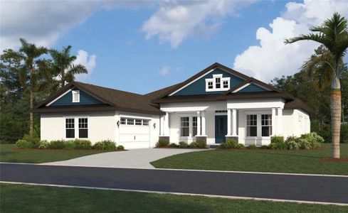 New construction Single-Family house 6109 Dusk Rose Ln, Brooksville, FL 34601 Augusta- photo 0