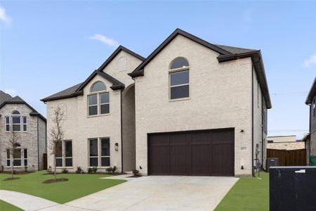 New construction Single-Family house 6513 Everest Dr, Aubrey, TX 76227 Brentwood 3F (w/Media)- photo 0 0