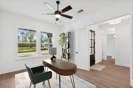 New construction Single-Family house 1736 Howler Wy, Todd Mission, TX 77316 plan The Dandelion - image 14