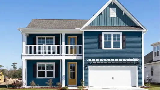 New construction Single-Family house 500 Bogue View Rd, Hubert, NC 28539 plan Forrester - image