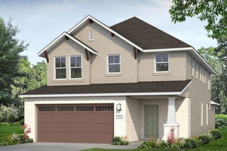 New construction  house 2605 Sam Bass Rd, Unit 80, Round Rock, TX 78681 plan Clear Creek 2595 - image