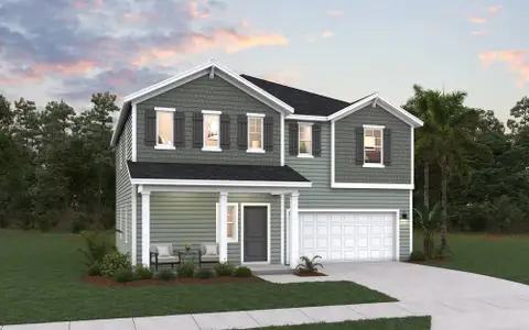 New construction Single-Family house 36 Jewel Tower Pl, Lillington, NC 27546 plan Wayfare - image