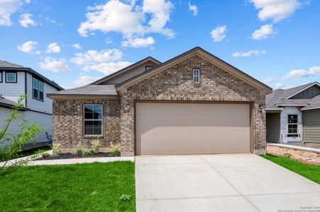 New construction Single-Family house 515 Indian Blossom, San Antonio, TX 78219 Drummond - D- photo 0