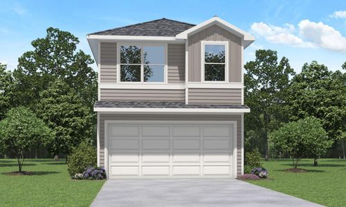 New construction Single-Family house 7514 Bella Springs Dr, Humble, TX 77346 plan 1363 - image