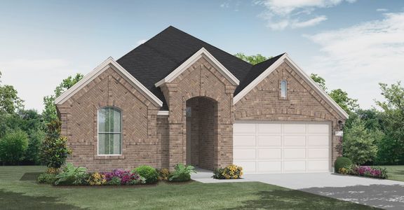 New construction Single-Family house 2335 Honeyberry Shrub Dr, Manvel, TX 77578 Kempner- photo 0