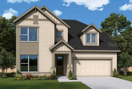 New construction Single-Family house 16954 Cedar Valley Cir, Clermont, FL 34711 Summerloch- photo 0