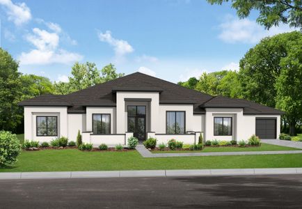 New construction Single-Family house 35618 Brassavola Ter, Simonton, TX 77485 plan Orchid Estates at Twinwood: Grand Villa Medici - image