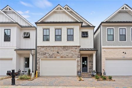 New construction Single-Family house 736 Stickley Oak Way, Woodstock, GA 30189 The Seagrove C- photo 0