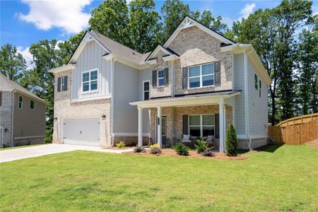 New construction Single-Family house 8615 Standing Stone, Ball Ground, GA 30107 Elizabeth - photo 0