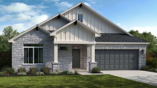 New construction Single-Family house 1827 Weinnacht, New Braunfels, TX 78132 plan Franklin - image