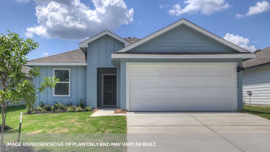 New construction Single-Family house 1678 Kolbe Trl, New Braunfels, TX 78130 plan The Baxtor - image