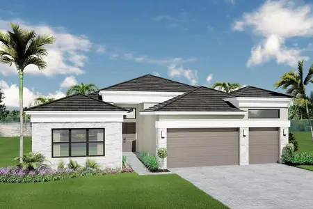New construction Single-Family house 9064 Corsican Finch Ct, Boynton Beach, FL 33473 plan Savannah - image