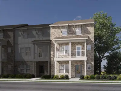 New construction Townhouse house 435 Elise Wy, Lawrenceville, GA 30045 - image