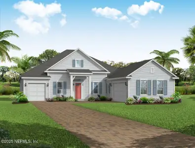 New construction Single-Family house 224 Courtney Oaks Dr, St. Augustine, FL 32092 plan Stella - image
