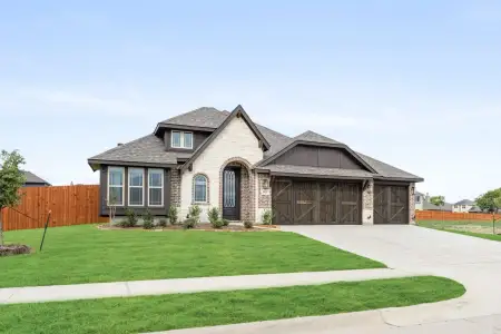 New construction Single-Family house 183 Warner Ln, Waxahachie, TX 75165 plan Cypress II - image